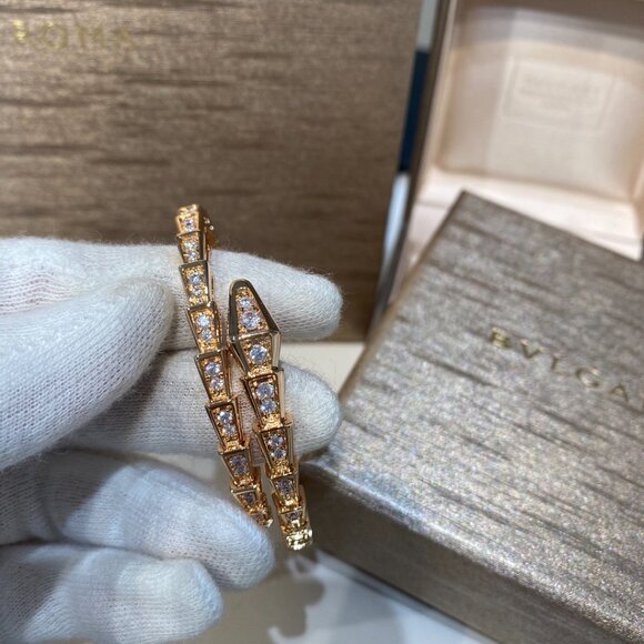 Bulgari inlaid decoration diamond bracelet - Picture 9 of 9